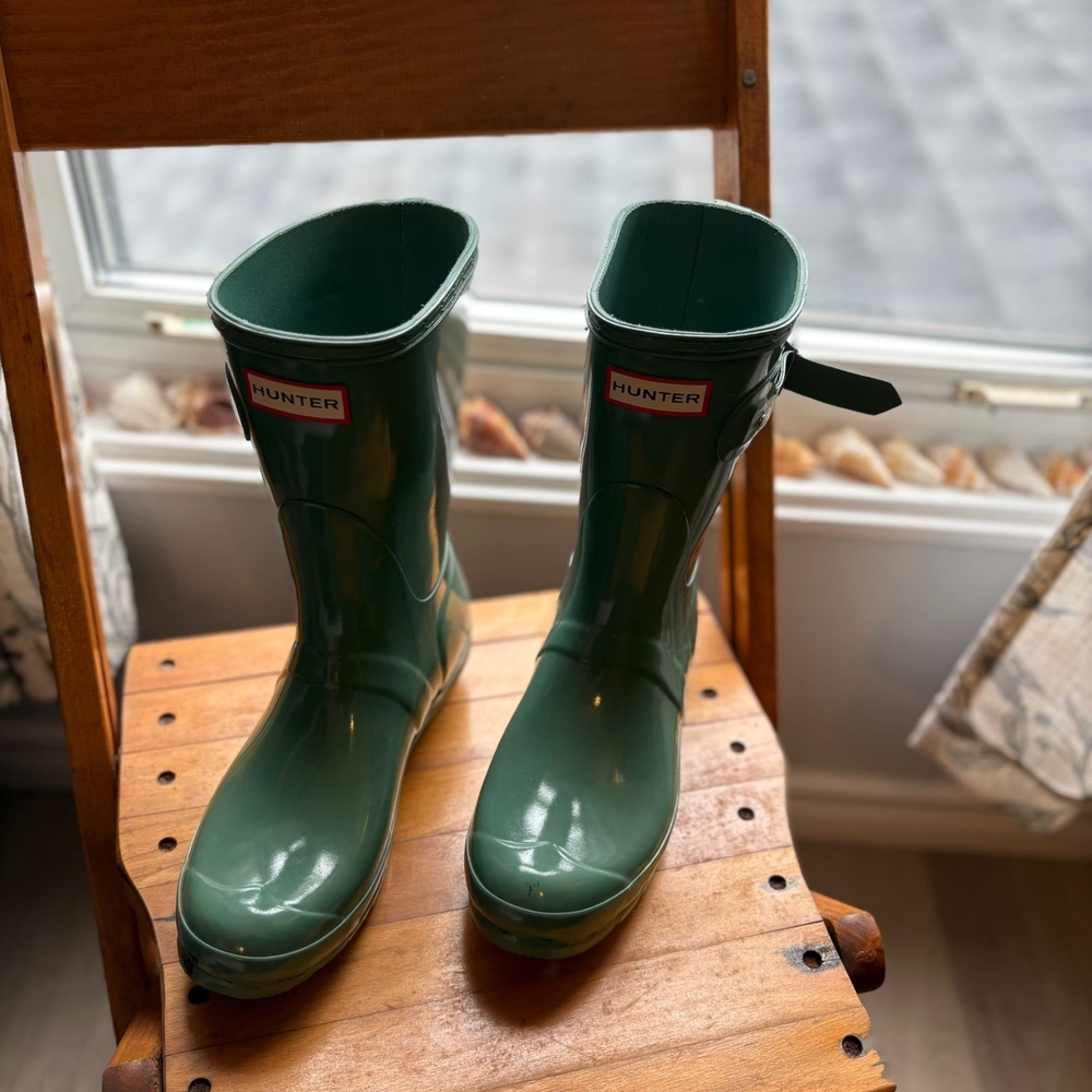Classic Seafoam Green Hunter Boots